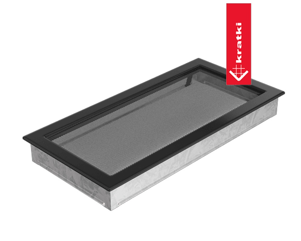 Rejilla frontal para chimeneas 45X22 blanca o negra 1