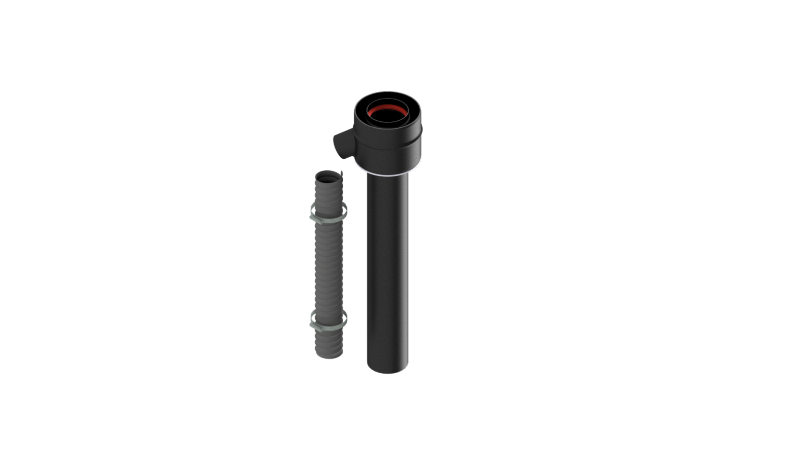 Kit salida de aire superior slim+ concentrico