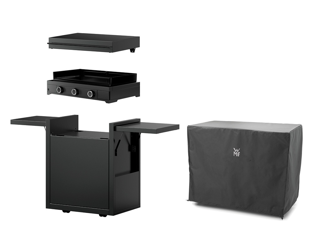Pack 75G con plancha Edition One 75 gas + carro + tapa + funda