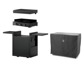Pack 75G con plancha Edition One 75 gas + carro + tapa + funda