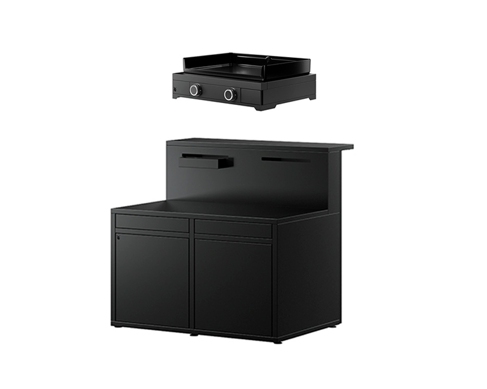 Pack COMPACTA GAS con plancha Edition One 60 gas + módulo cocina doble