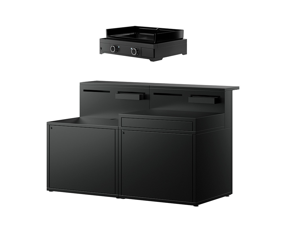 Pack PRÁCTICA ELÉCTRICA con plancha Edition One 60 eléctrica + módulo cocina + mesa de trabajo