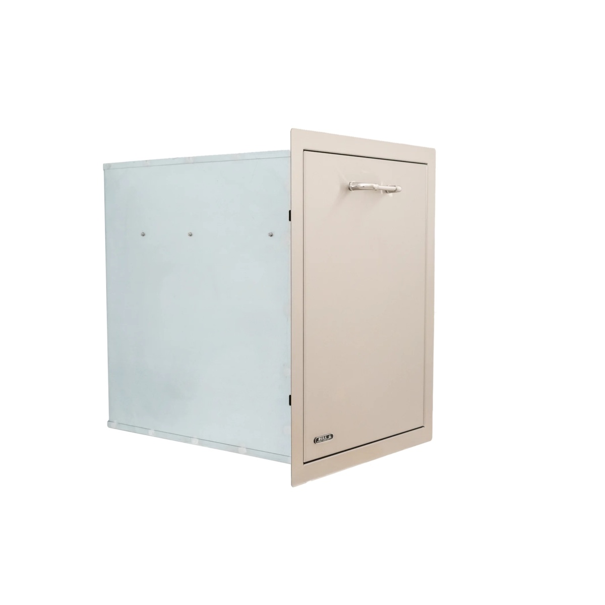 Cajonera inox 304 extraible para desechos (2 cubos) 1