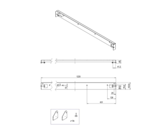 Soporte mural para Faber MATRIX 1050