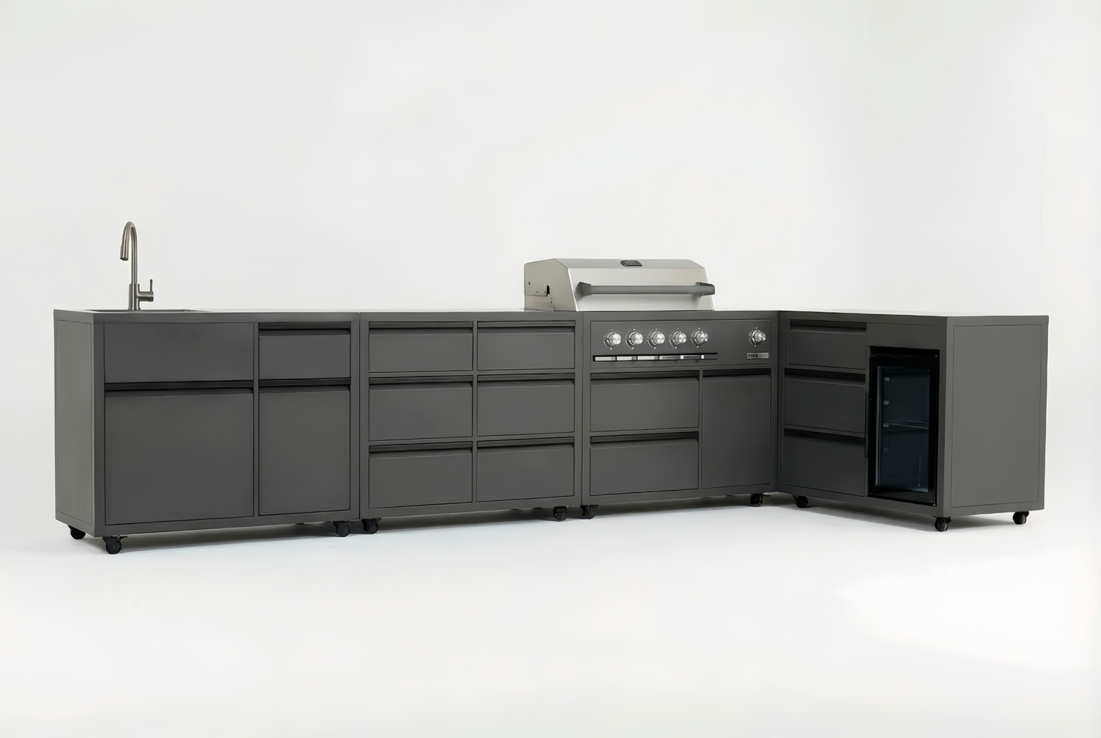 Módulo nevera para cocina exterior serie BONNIE 6