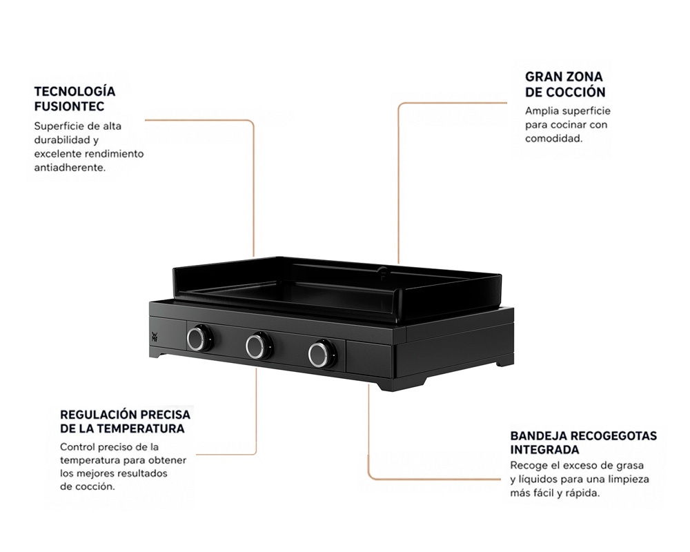 Plancha de gas EDITION ONE 75 5