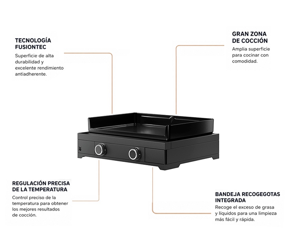Plancha de gas EDITION ONE 60 5