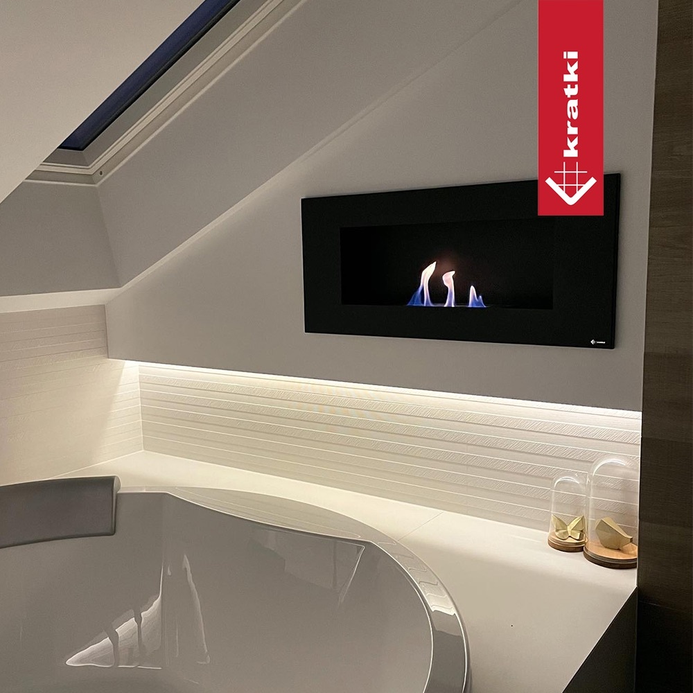 Chimenea de bioetanol DELTA2/CZARNY/SLIM/TUV
