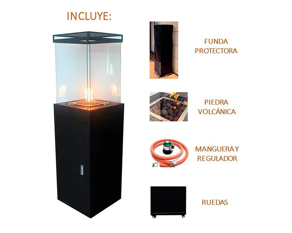 Estufa de gas para exterior BABEL 1