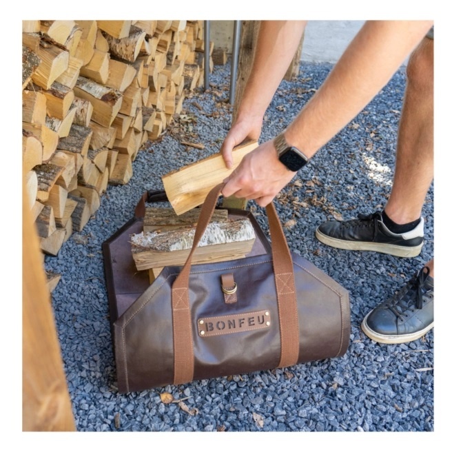 Bolsa para leña BONFEU