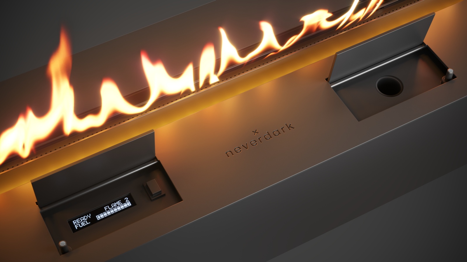 Chimenea eléctrica bioetanol AUTOMATIC 2000 2