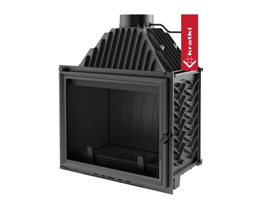 Chimenea de leña AMELIA 21kw (puerta frontal) 1