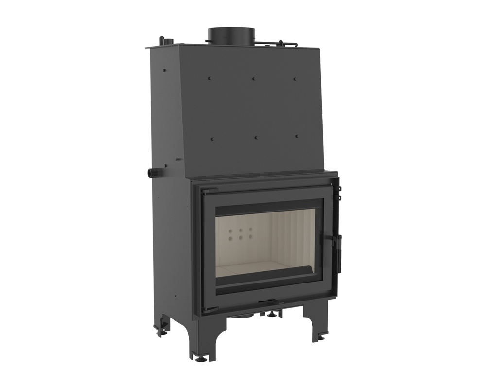 Chimenea de leña calefactora AQUARIO 14kW 