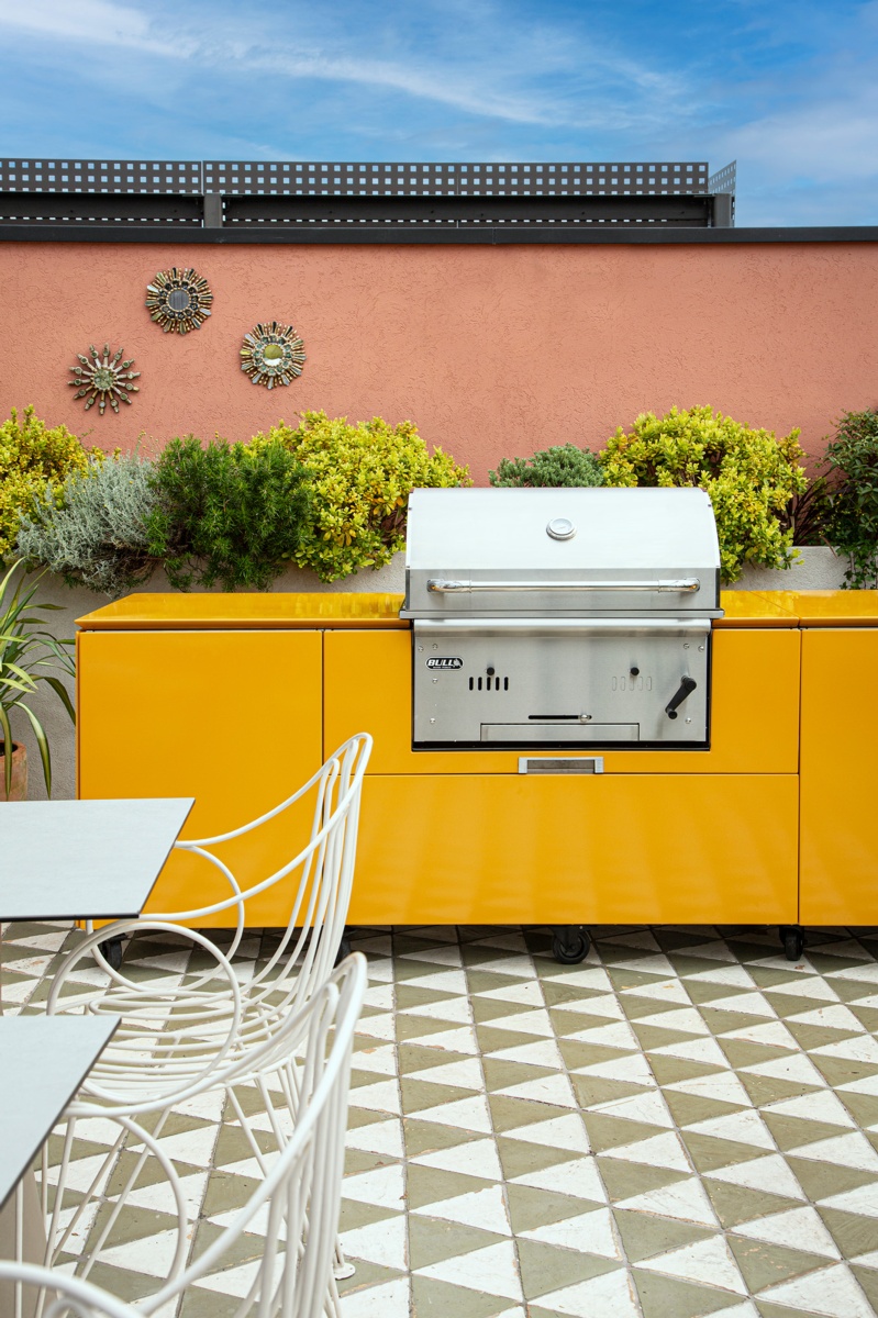 Módulo cocina exterior ADAPT 120 con barbacoa Bison 1