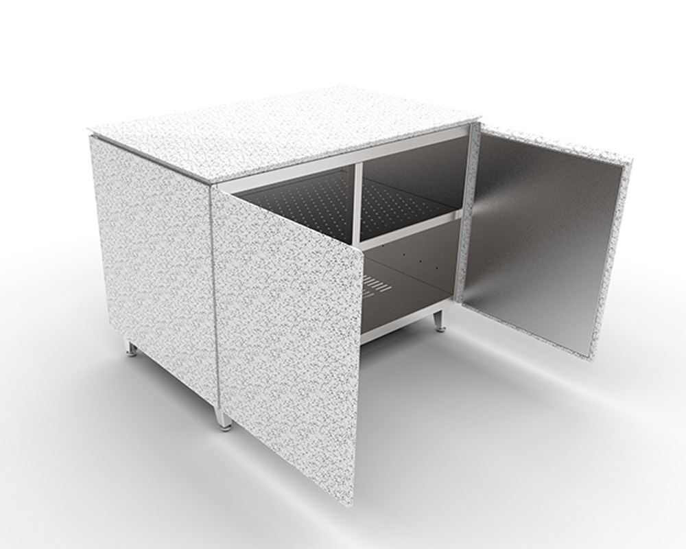 Módulo cocina exterior ADAPT 120 con ruedas o patas