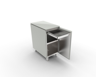 Módulo cocina exterior ADAPT 40 almacenaje con cajón cubertero