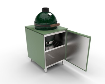 Módulo cocina exterior ADAPT 60 para Kamado L55 con ruedas o patas