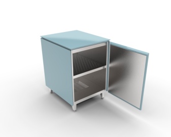 Módulo cocina exterior ADAPT 60 con ruedas o patas