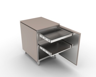 Módulo cocina exterior ADAPT 60 cubertero y bandeja extraíble