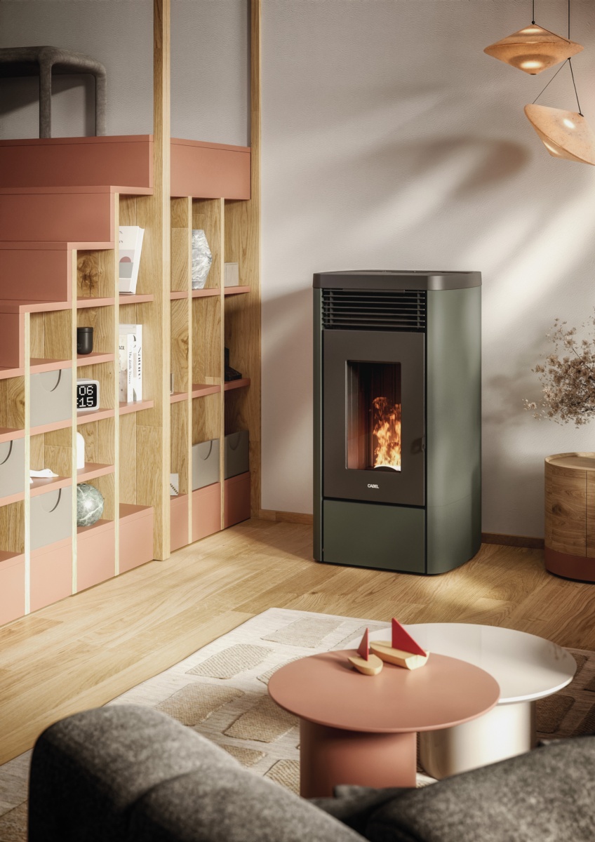 Estufa de pellet ATENA 12kW PLUS 2