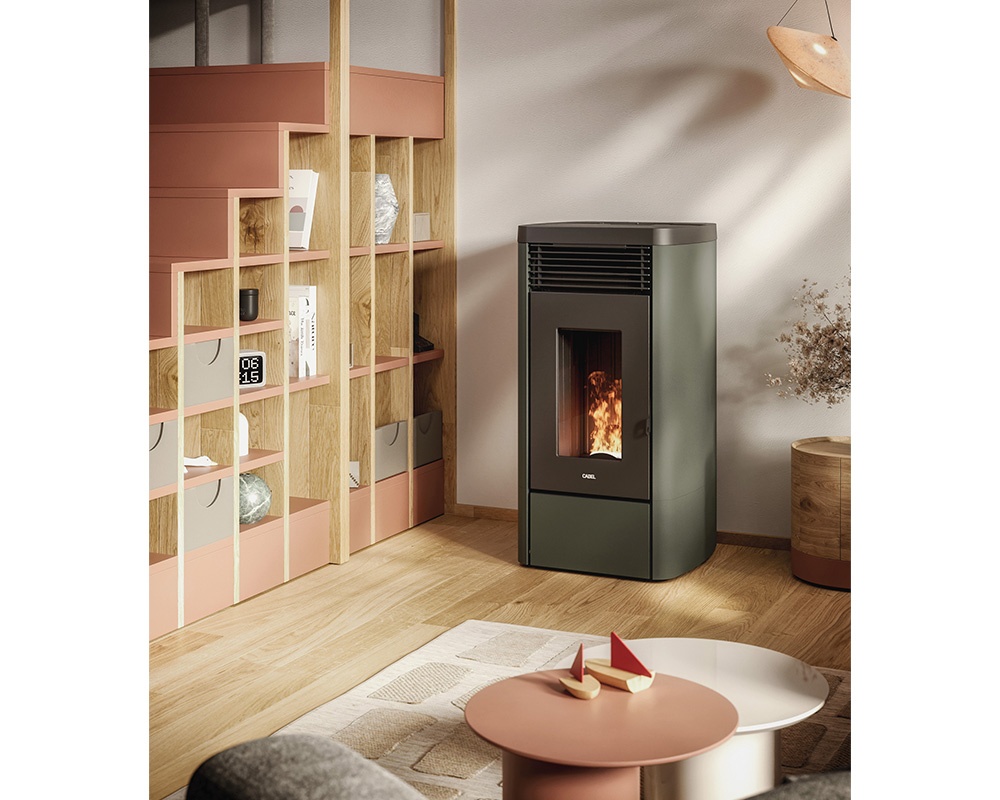 Estufa de pellet ATENA 14kW PLUS 1