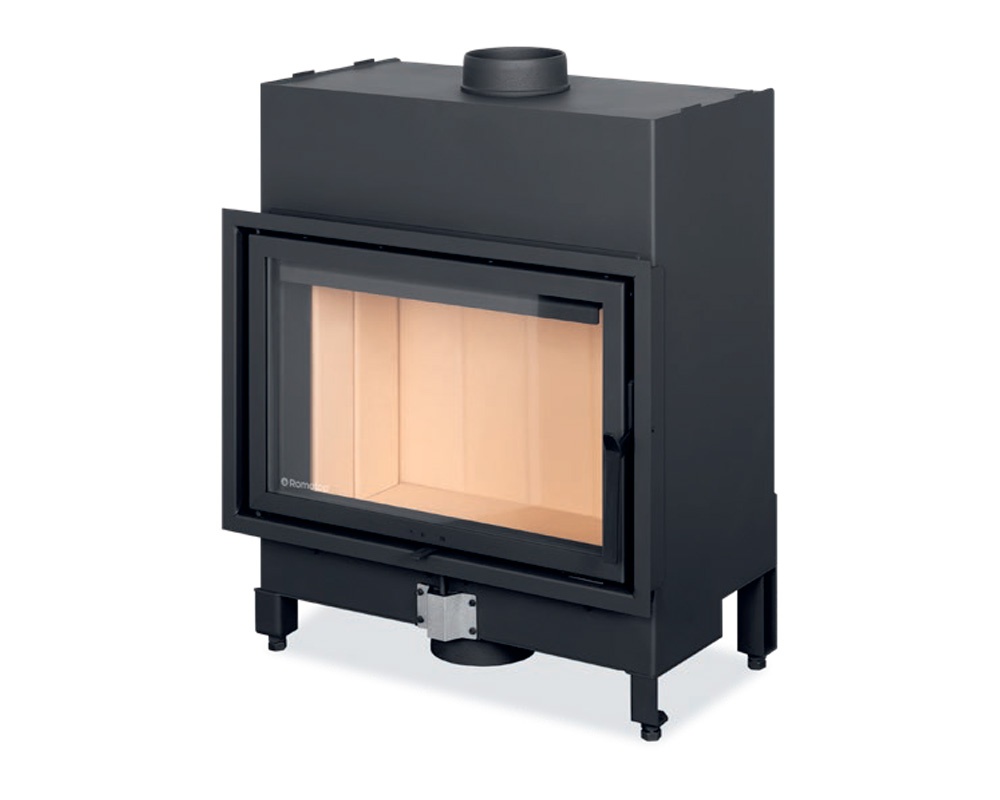 Chimenea de leña BASIC 66.44 int.refractario crema(Frontal) B3G01