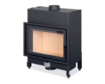 Chimenea de leña BASIC 66.44 int.refractario crema(Frontal) B3G01
