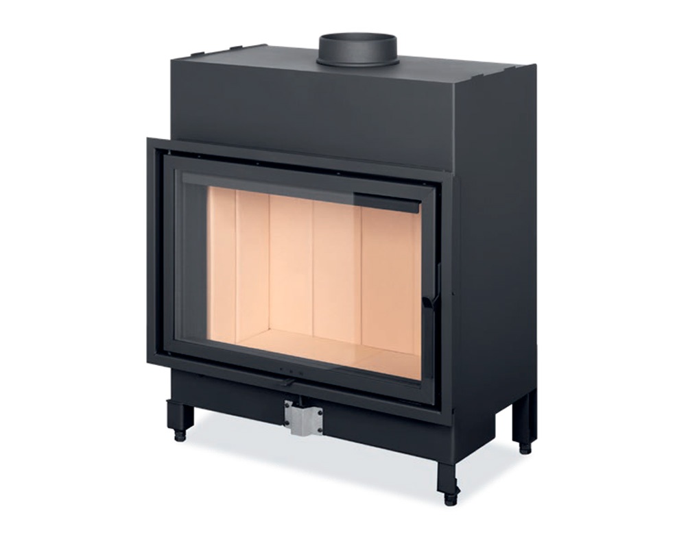 Chimenea de leña BASIC 75.50 int.refractario crema(Frontal) B3Y01