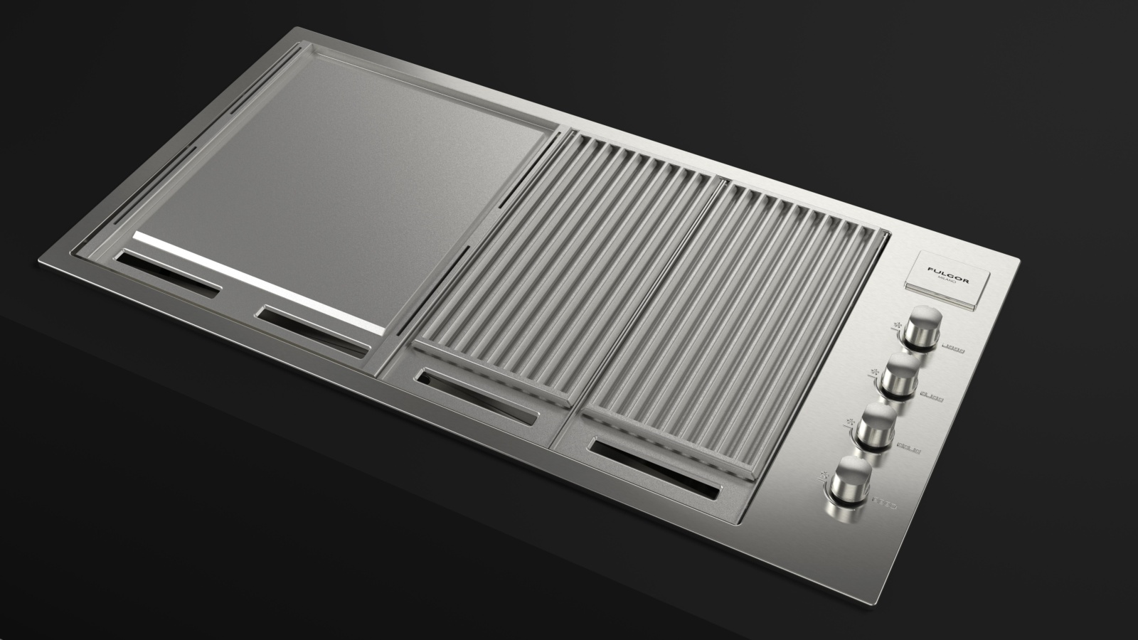 Barbacoa de gas FULGOR 100 INOX