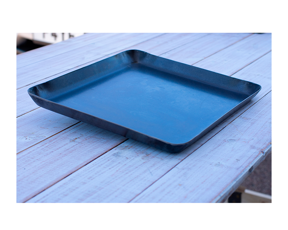 Bandeja rectangular en fundición para DELIVITA
