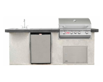 Barbacoa completa ODK 210 cm