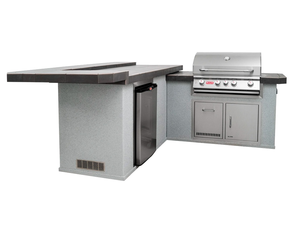 Barbacoa completa con ISLA JUNIOR GOURMET-Q
