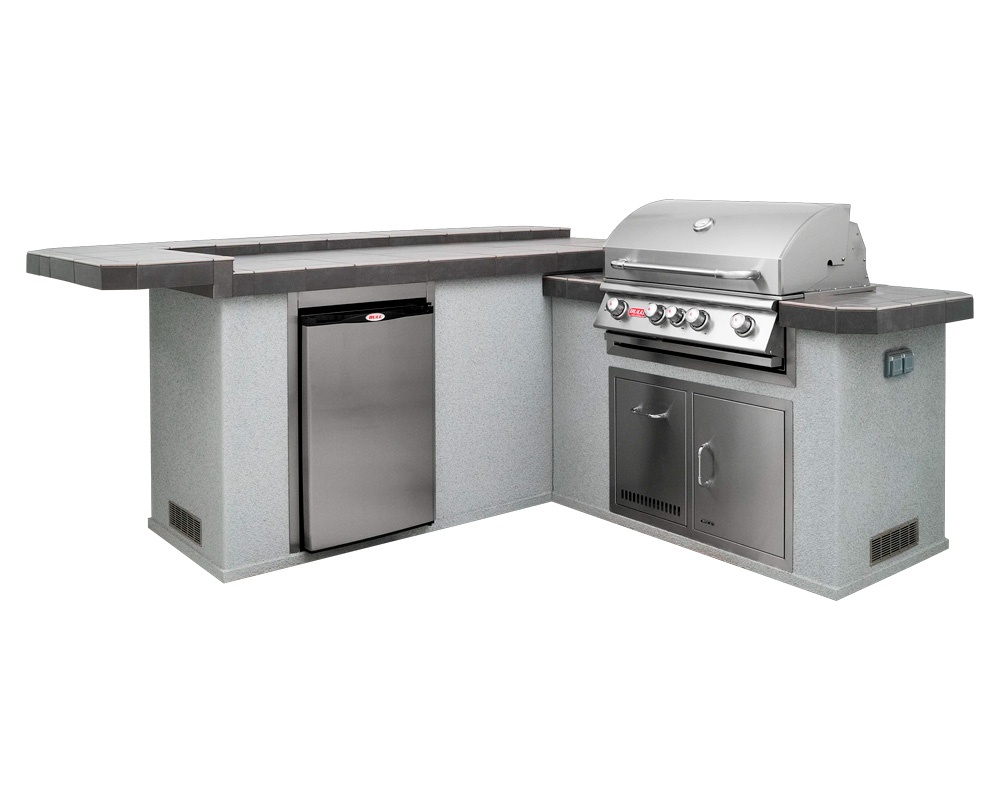 Barbacoa completa con ISLA JUNIOR GOURMET-Q