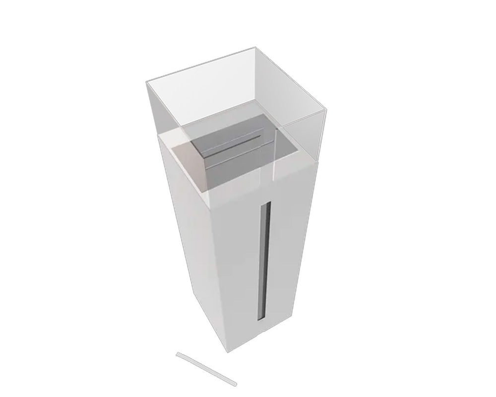 Chimenea de bioetanol ROMEO/S/BIALY