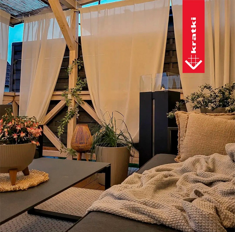 Chimenea de bioetanol ROMEO/BIALY/TUV
