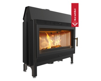 Chimenea de leña BLANKA 16kW Frontal