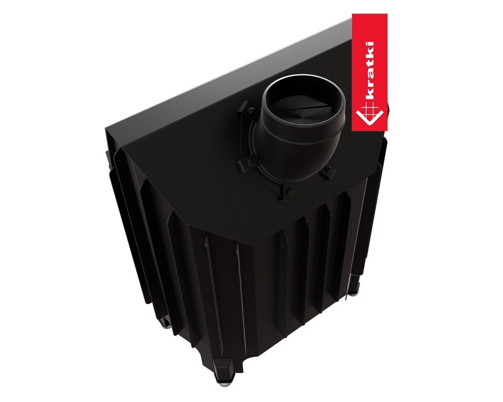 Chimenea de leña BLANKA 11kW Esquinero 3