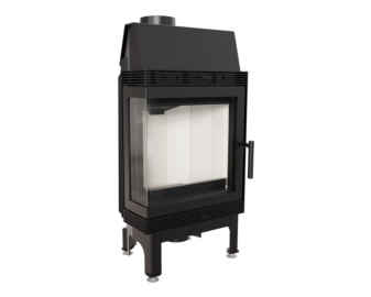 Chimenea de leña BLANKA 8kW Esquinero