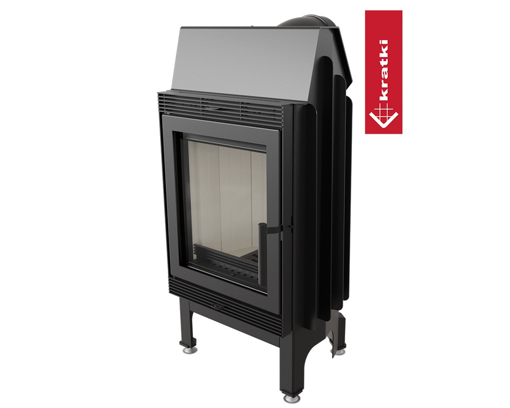 Chimenea de leña BLANKA 8kW frontal