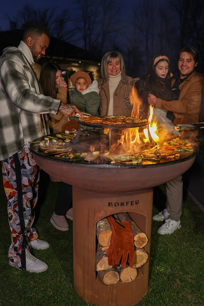 Barbacoa de leña BONBIZA OPEN XL