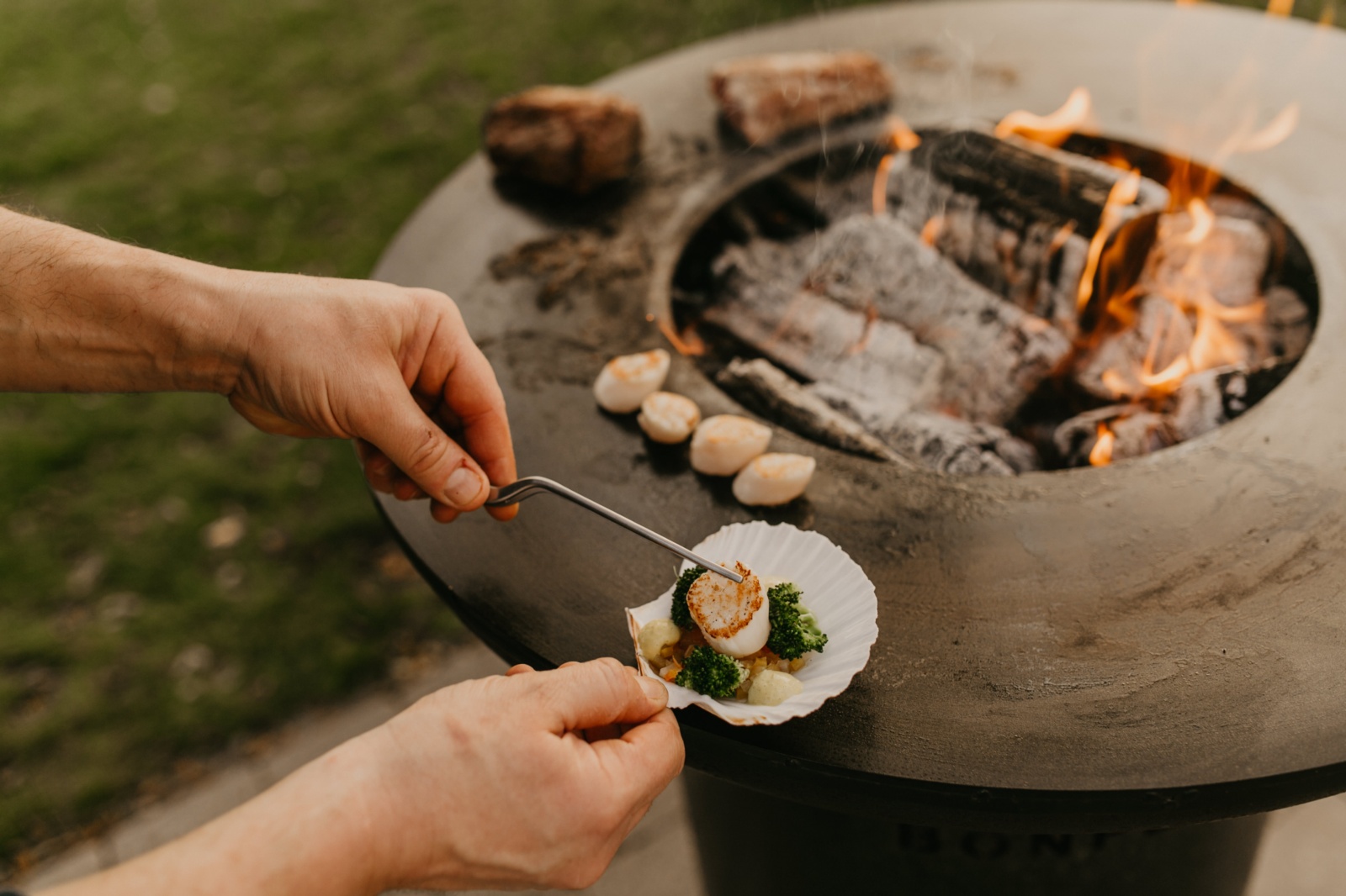 Barbacoa de leña BONBIZA