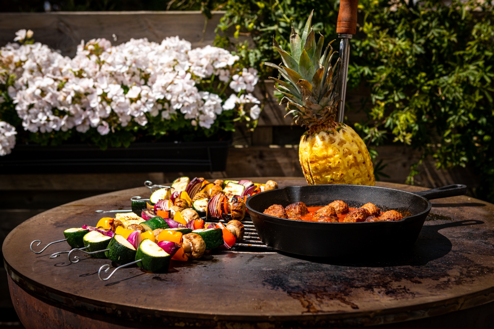 Barbacoa de leña BONBIZA