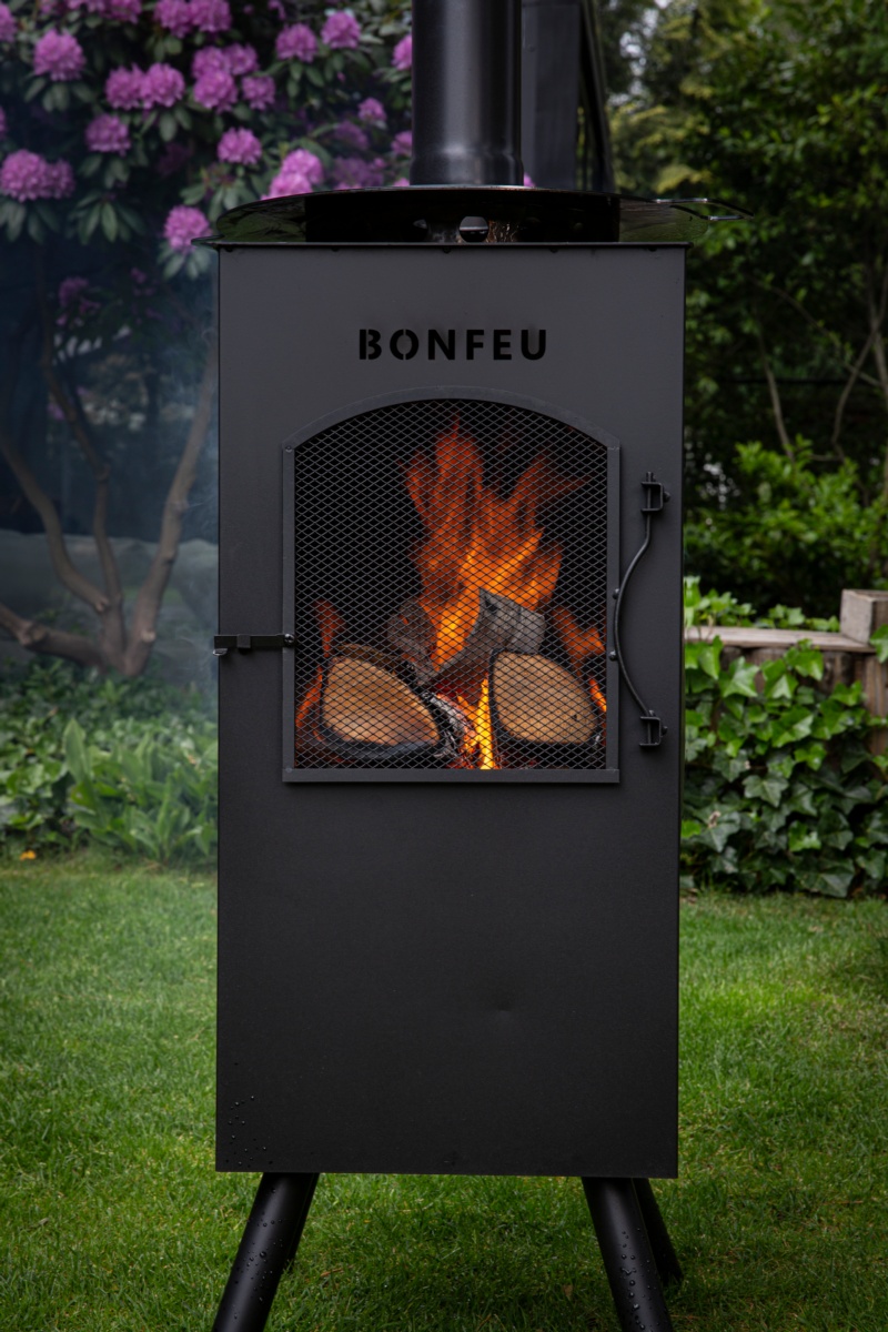 Chimenea de leña exterior BONCARRE