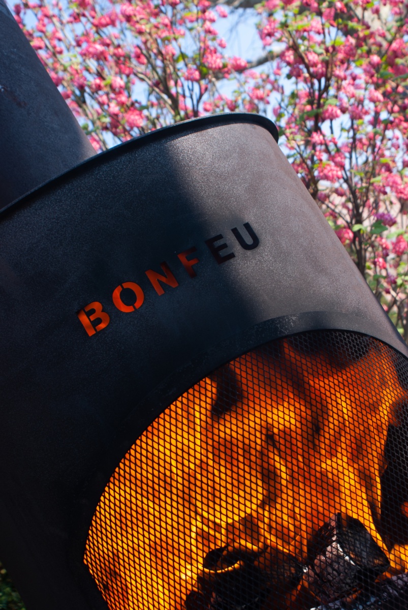 Chimenea de leña exterior BONTON 50