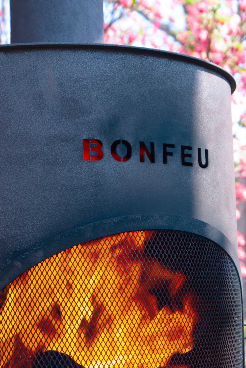 Chimenea de leña exterior BONTON 50