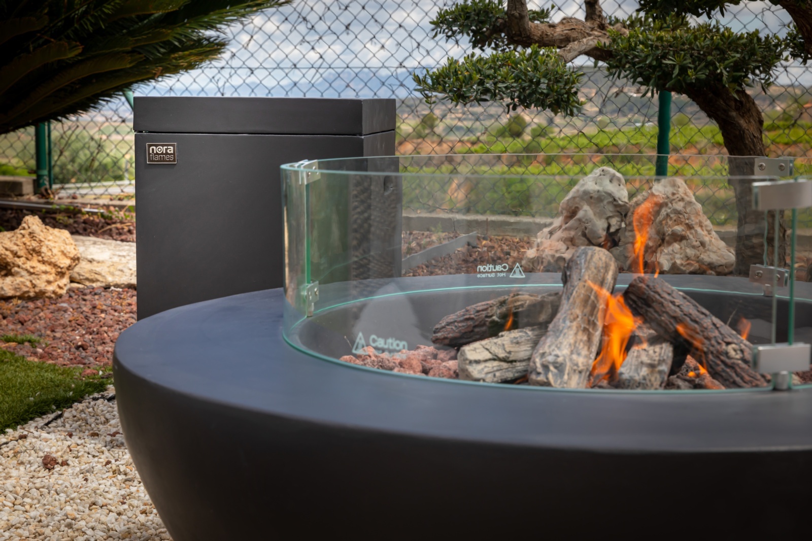 Mesa exterior composite COLIMA Ø106 LPG 1