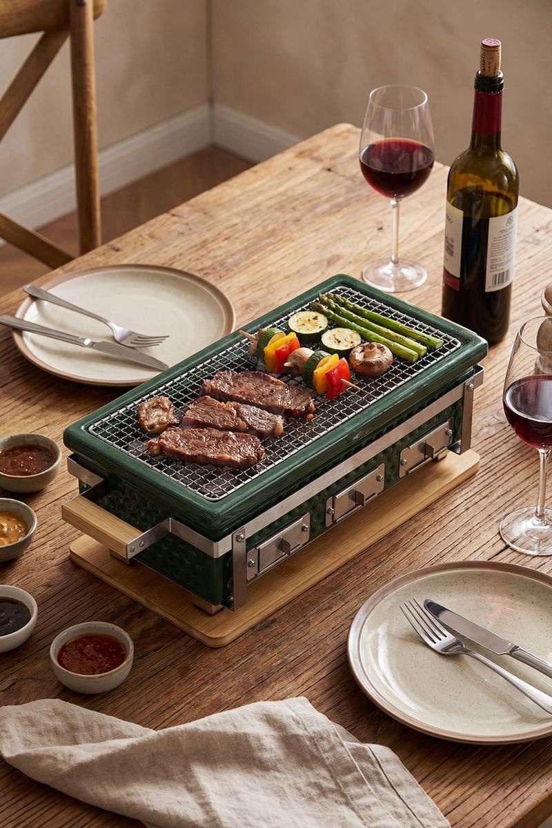 Barbacoa portátil BRAZA GRILL SQUARE XL 1
