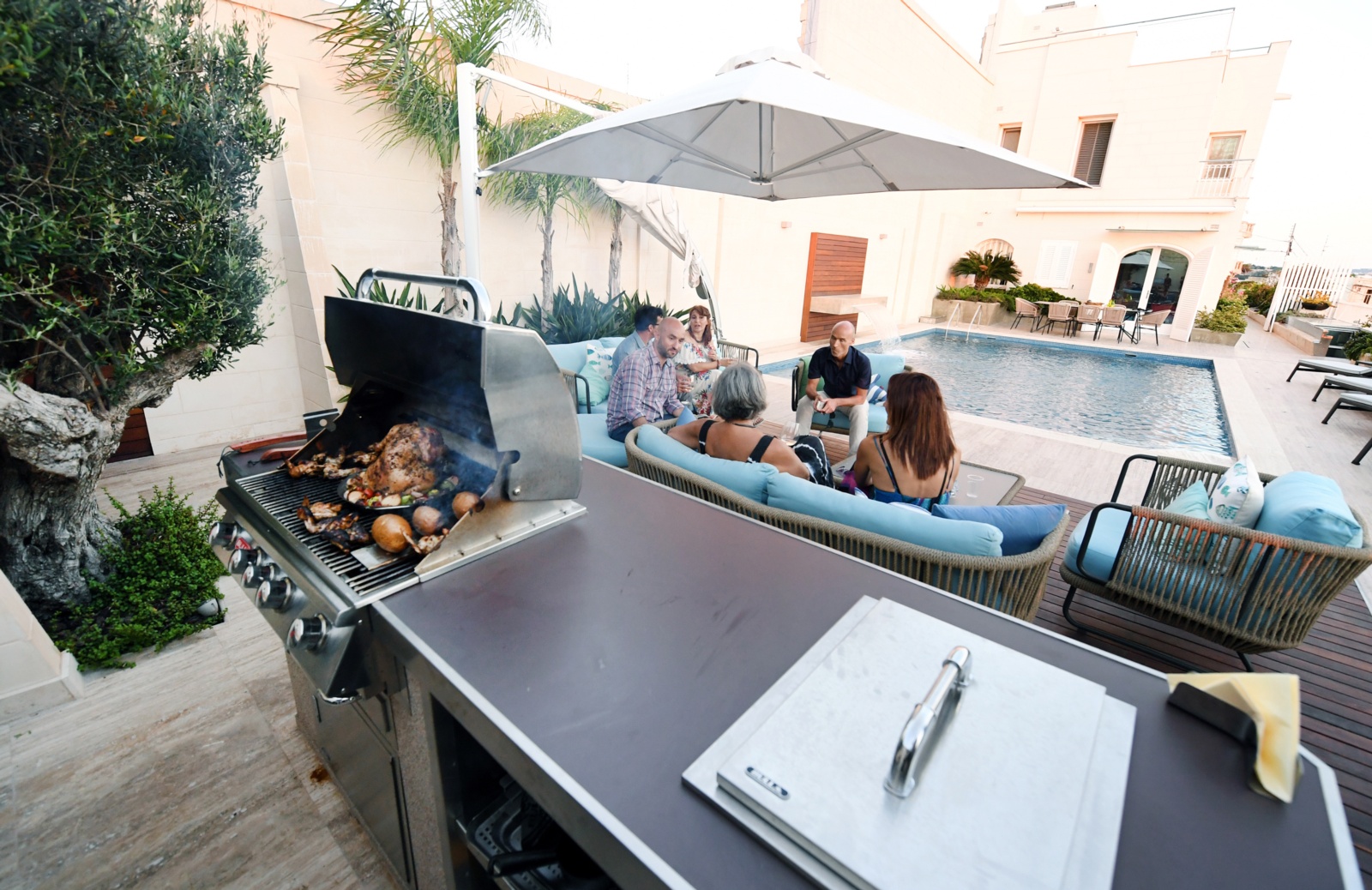 Barbacoa de gas Angus 10