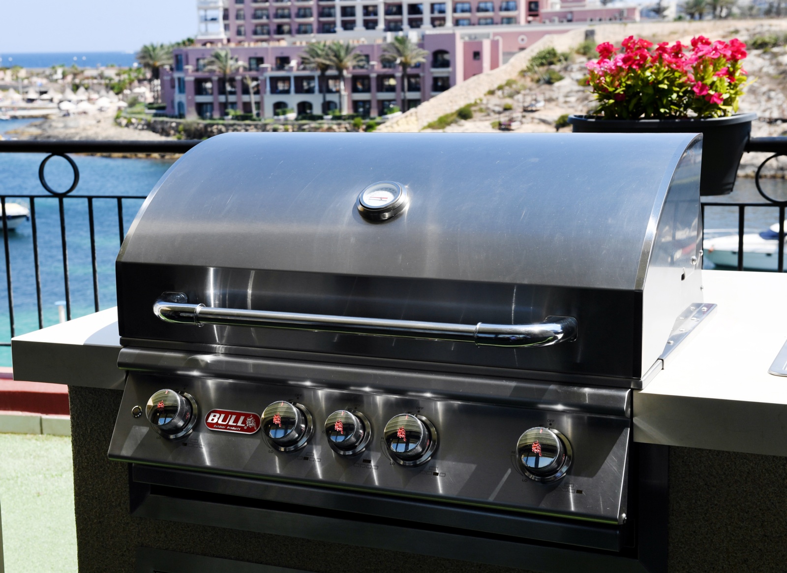 Barbacoa de gas Angus 14