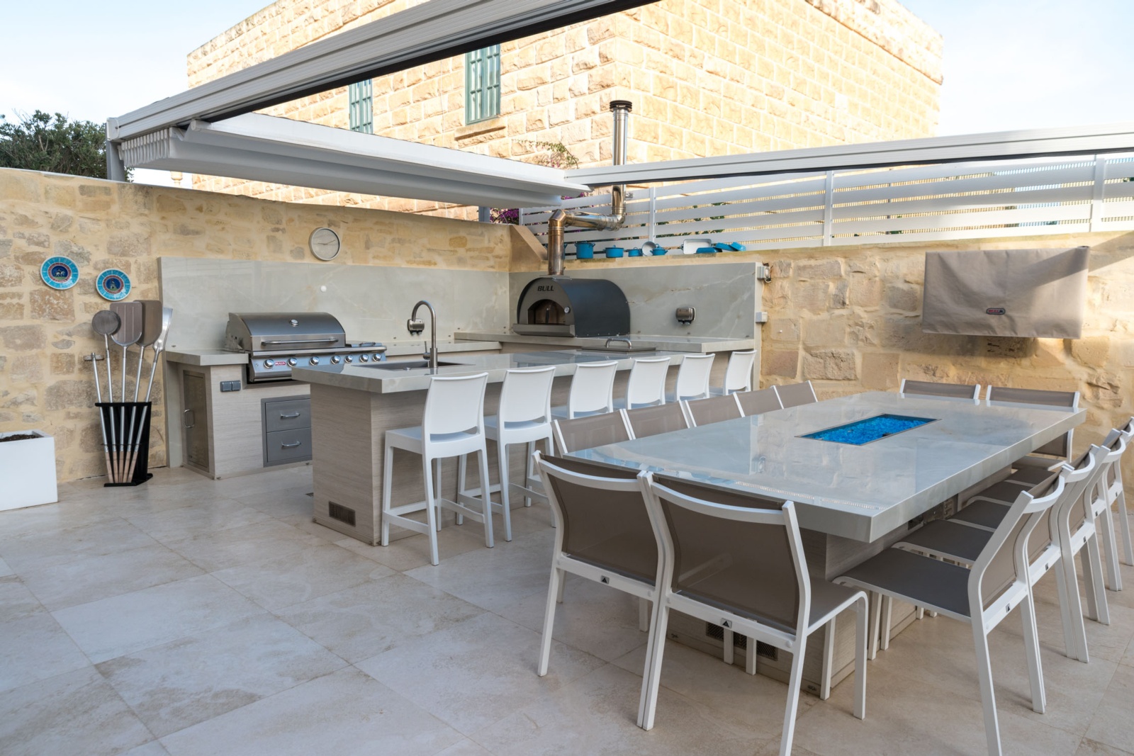 Barbacoa de gas 7 BURNER 7